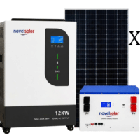Novelsolar 12KW Complete Solar System (17.5KWH LFP)