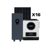 10.2KW Complete Solar System (25KWH LFP)