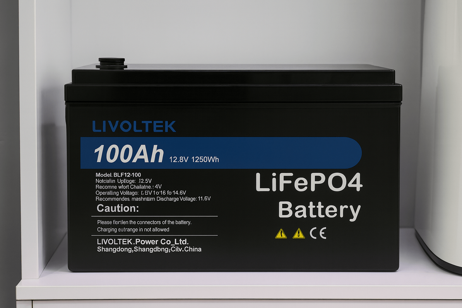 LIVOLTEK 12 V 100Ah lithium battery
