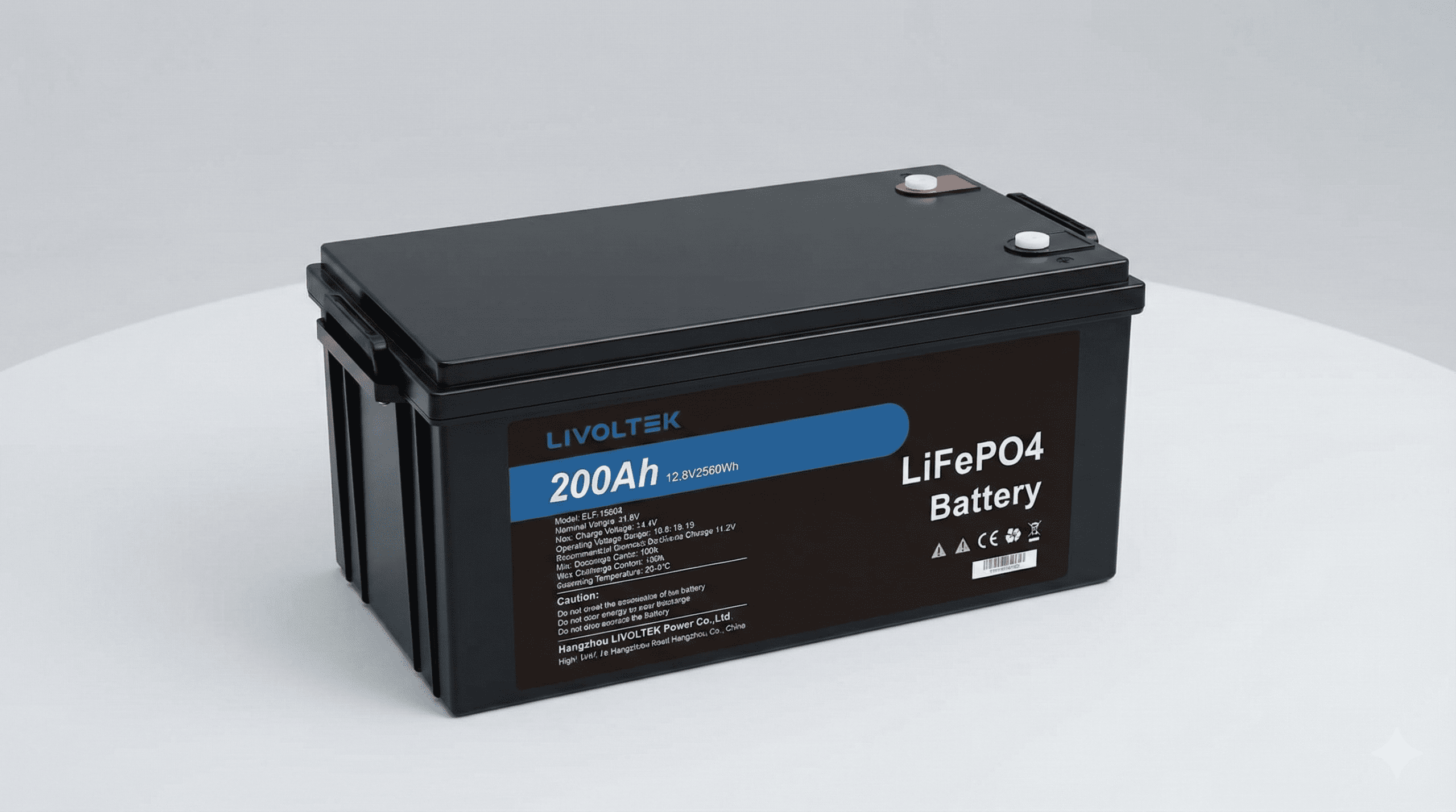 LIVOLTEK 12 V 200Ah Li-ion Battery (model BLF-12200)