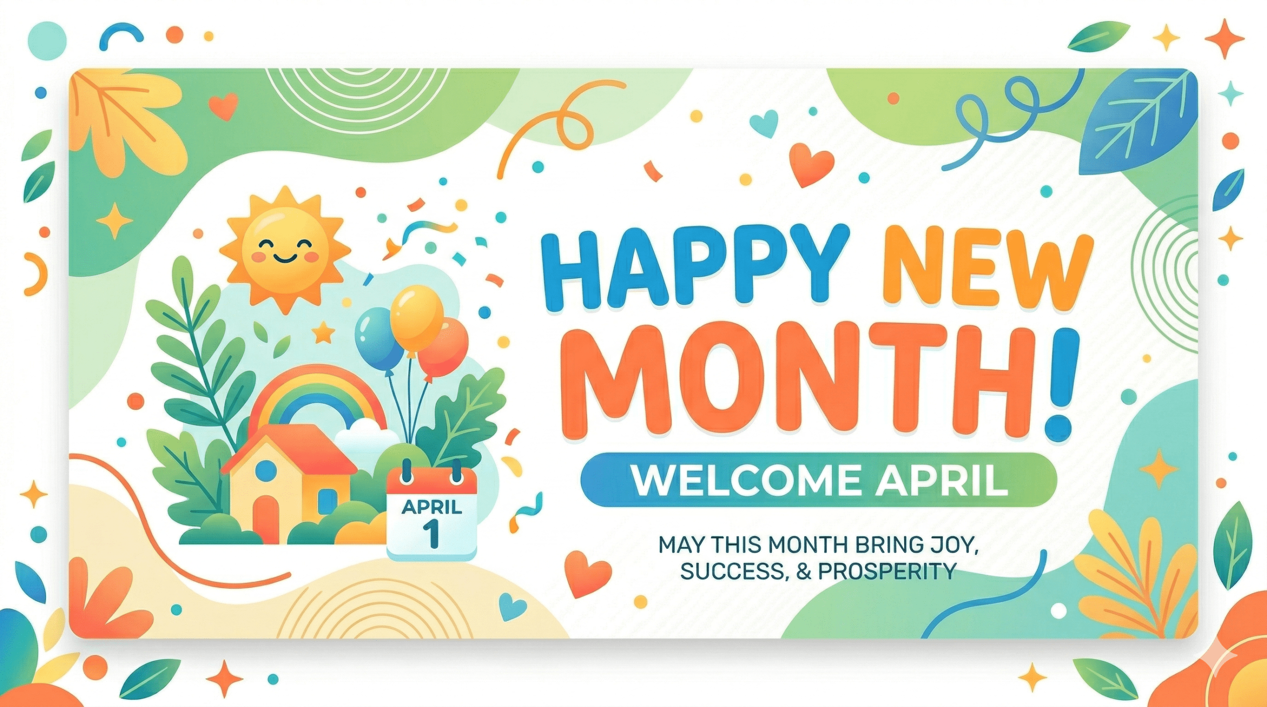 Happy New Month of April from NovelSolar