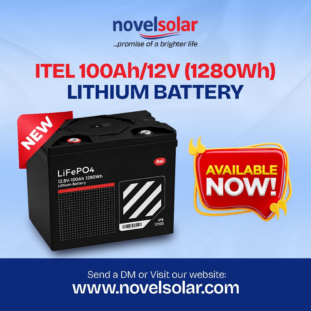 Itel 100Ah 12 V Lithium Battery - Image 2